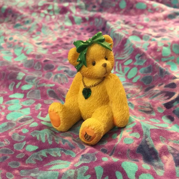 Cherished Teddies Other - Cherished Teddies May Birthstone Figurine